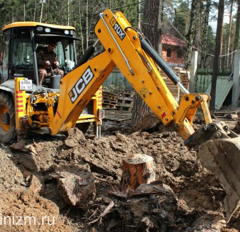 Удаление пней деревьев в Красногорске
