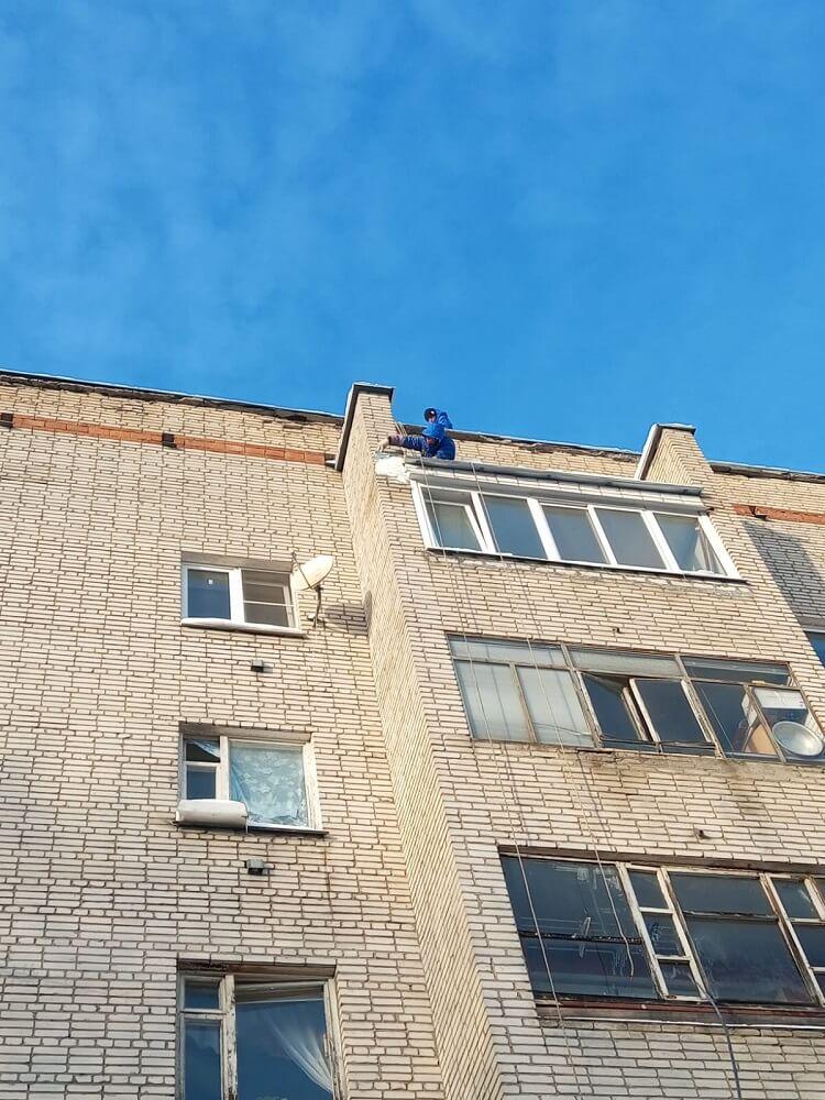 Штукатурные работы на высоте в Одинцовском районе