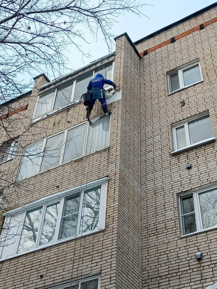 Штукатурные работы на высоте в Одинцовском районе